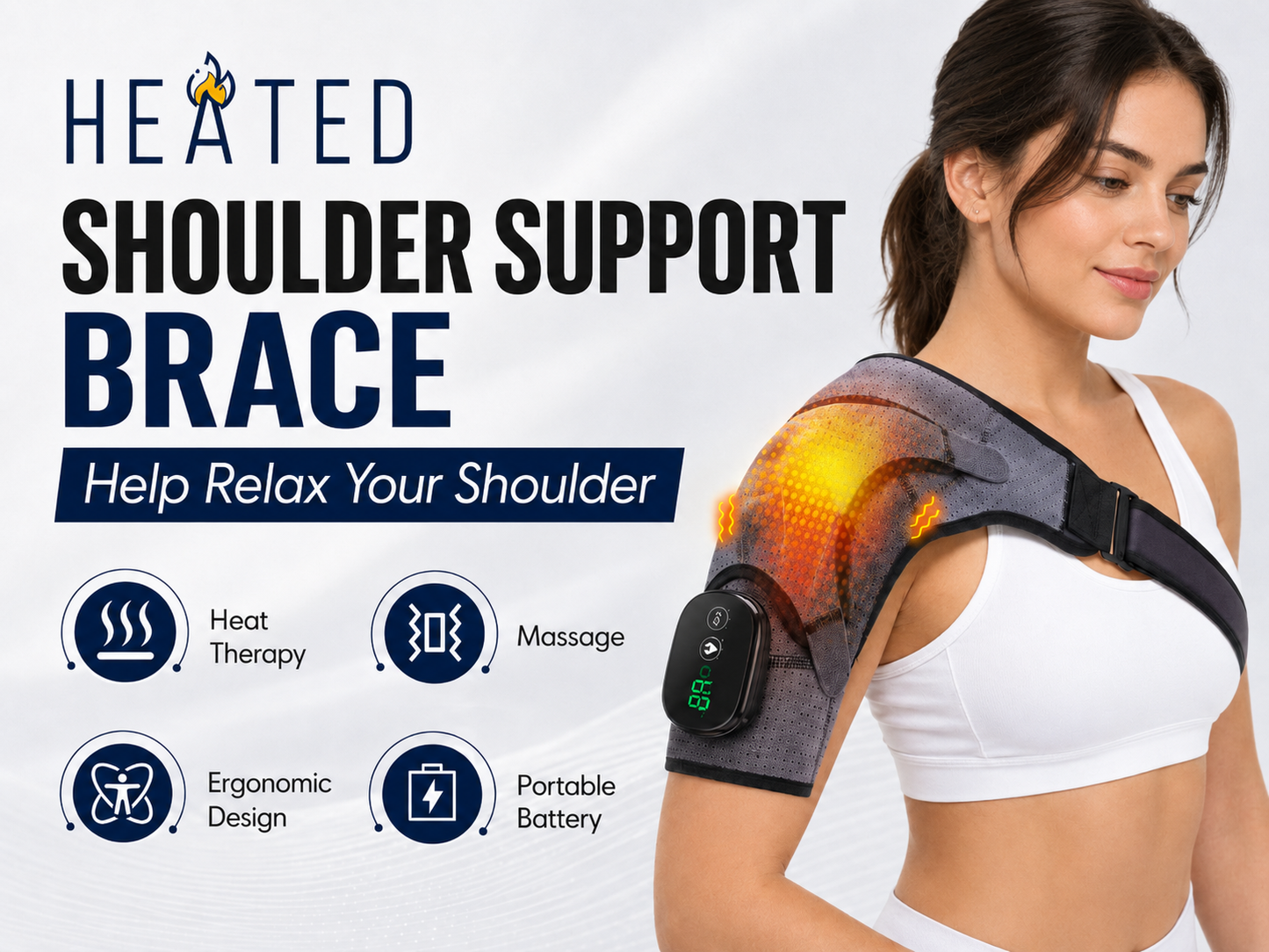 ReliefPad™ Electric Shoulder Massager