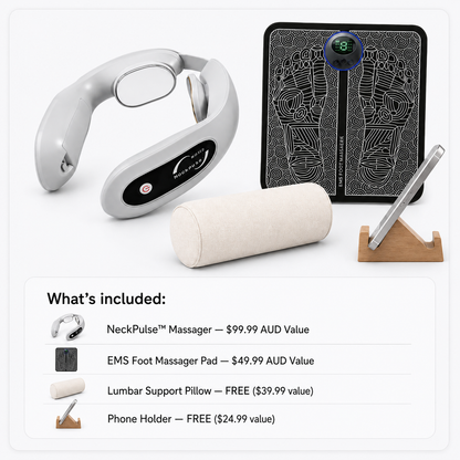 NeckPulse™ — EMS Neck Massager