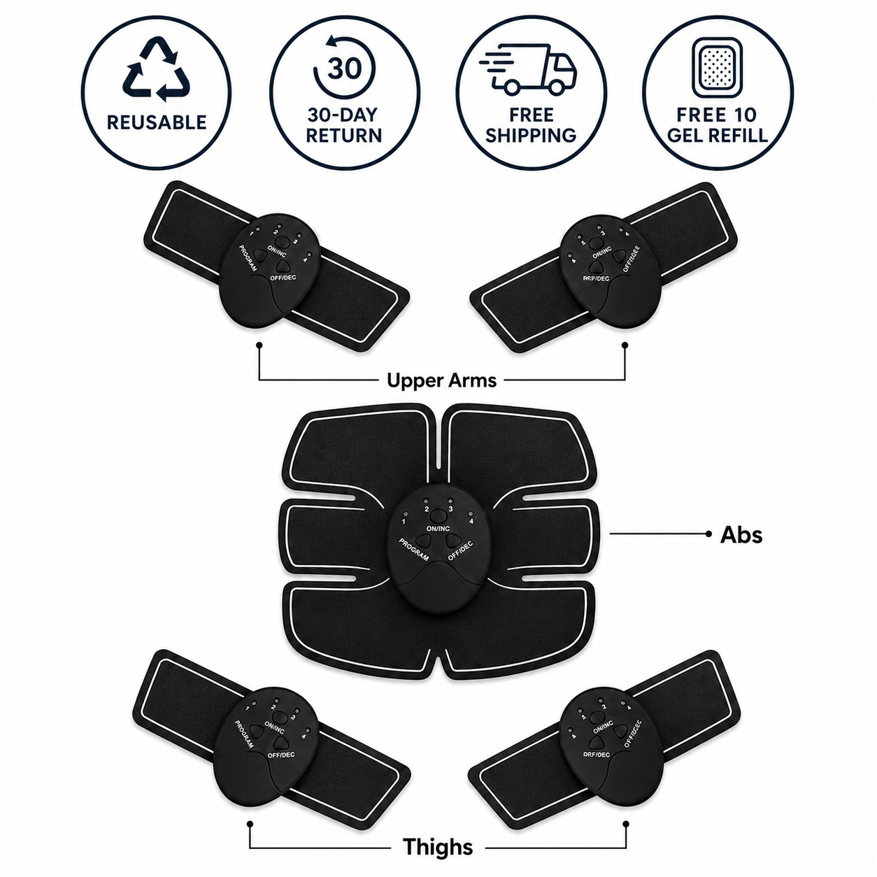 CorePulse™ EMS Trainer - Feel Your Core Engage in Just 20 Minutes