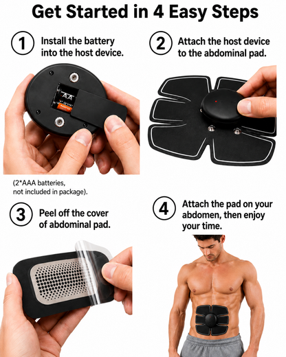 CorePulse™ EMS Trainer - Feel Your Core Engage in Just 20 Minutes