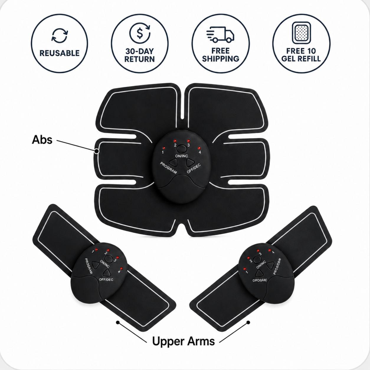 CorePulse™ EMS Trainer - Feel Your Core Engage in Just 20 Minutes