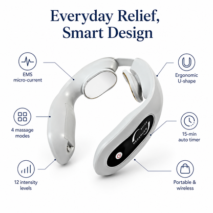NeckPulse™ — EMS Neck Massager